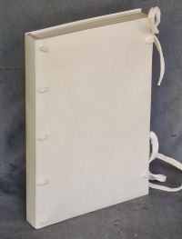 Vellum bound note book